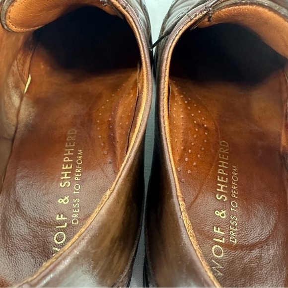 Wolf & Shepherd Men’s size 11 Brown Leather Oxford Shoes - Picture 13 of 16